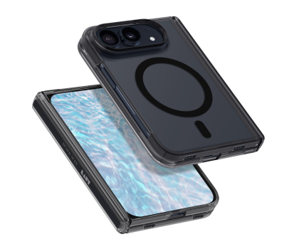 Etui / obudowa na smartfona Laut Crystal Fluro do iPhone Duo MagSafe (black crystal)